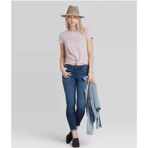 Universal Thread Light Pink Short Sleeve T-shirt Size XS New